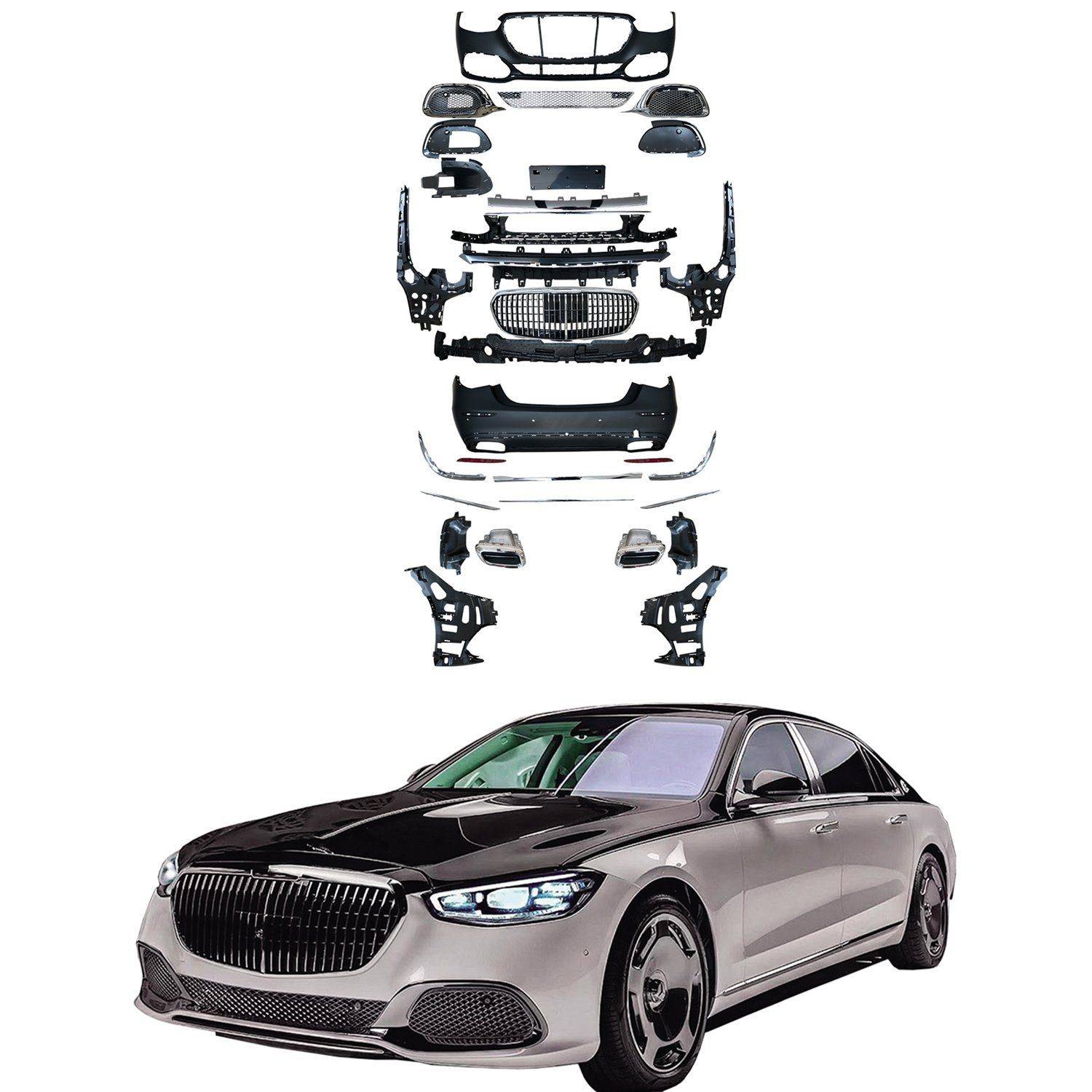 thumbnail image 2 of Adjustable Lowering Links Suspension Kit For 2021+ Mercedes Benz S580 W223 Maybach 2 of 4