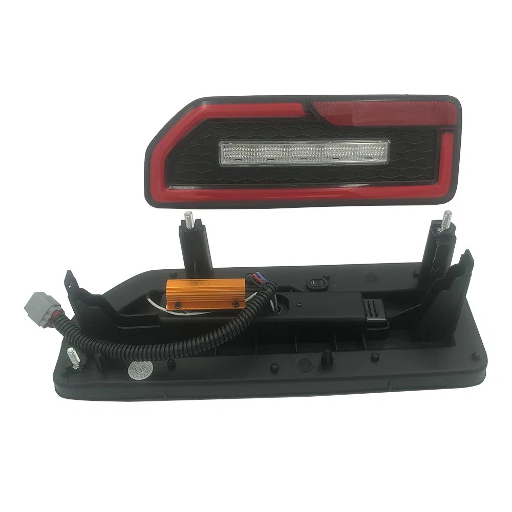 Flowing turn signal brake lamp
