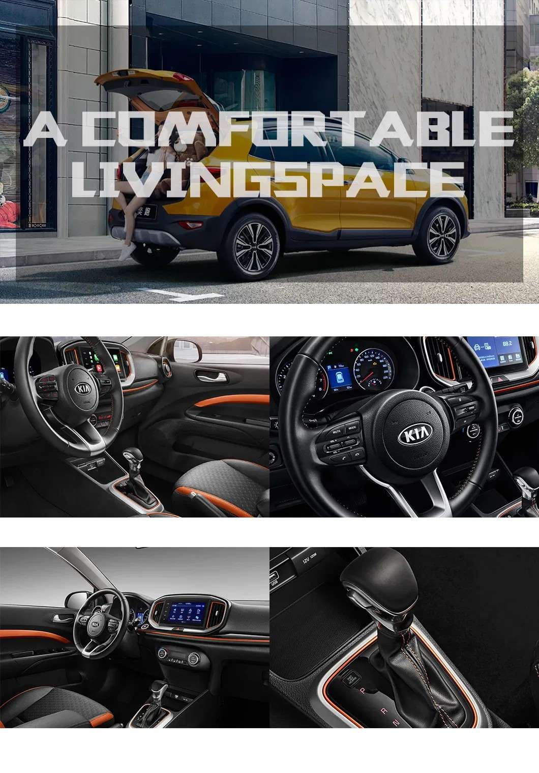 Left hand drive KIA SUV