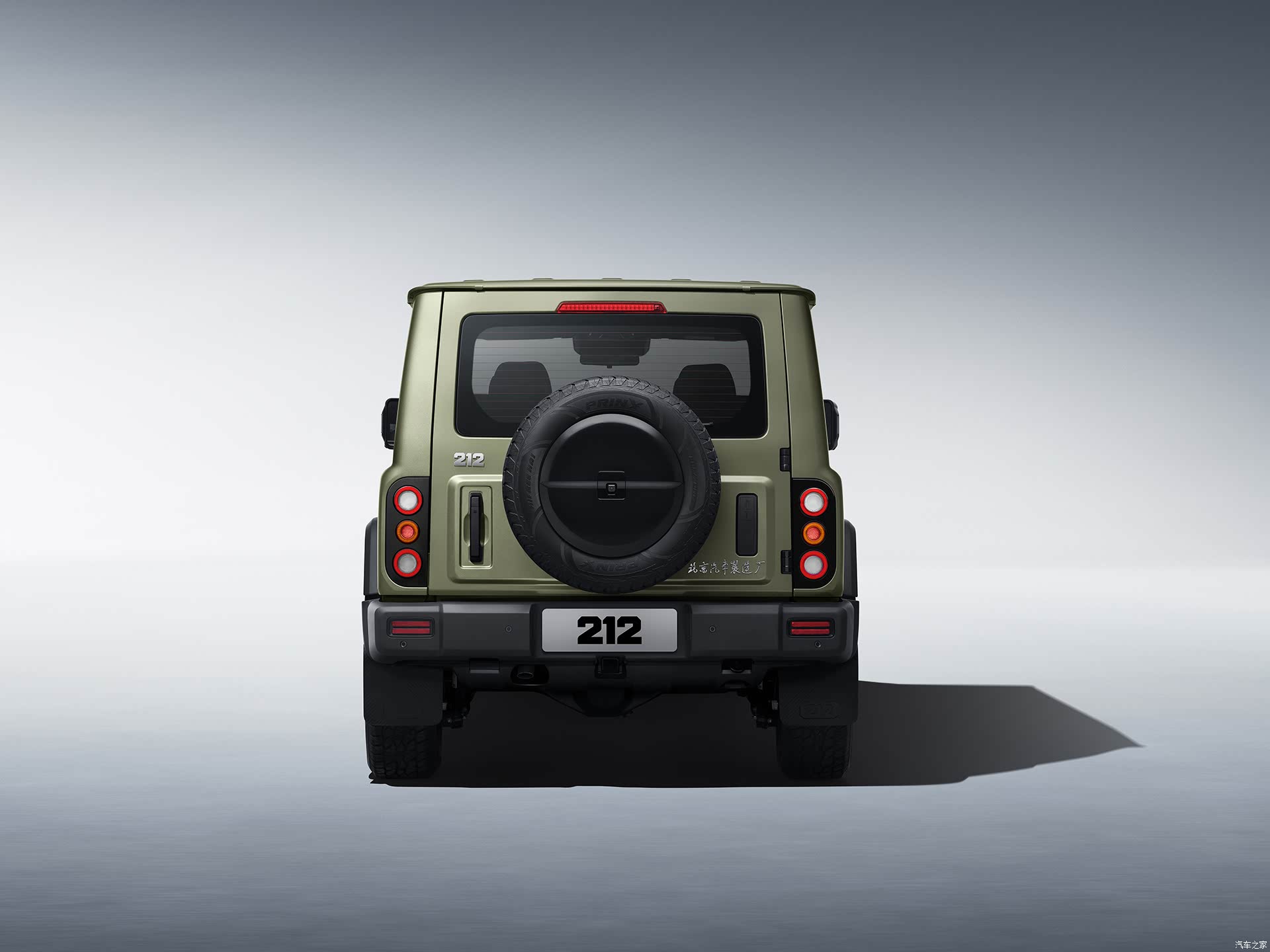 off-road military SUV
